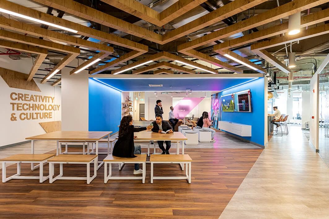 Modern Tech Hub Workspace